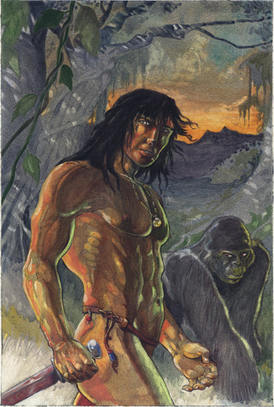 work for tarzan of the apes